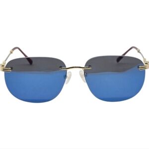 Porta Romana SUNGLASSESS GOLD AND Silver Eyewear